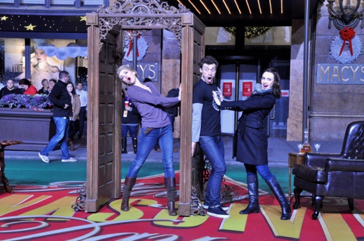 Photo Coverage: Inside Rehearsal for Macy's 88th Annual Thanksgiving Day Parade with HONEYMOON IN VEGAS, ON THE TOWN & More  Image