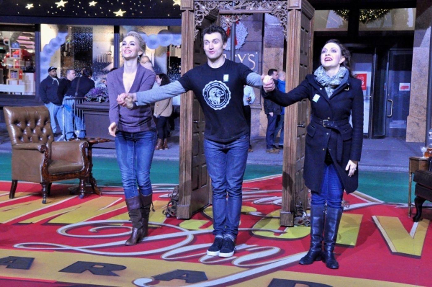 Photo Coverage: Inside Rehearsal for Macy's 88th Annual Thanksgiving Day Parade with HONEYMOON IN VEGAS, ON THE TOWN & More  Image