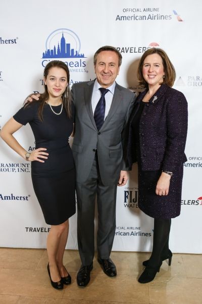 Alix Boulud; Co-President of the Citymeals-on-Wheels Board of Directors Chef Daniel B Photo