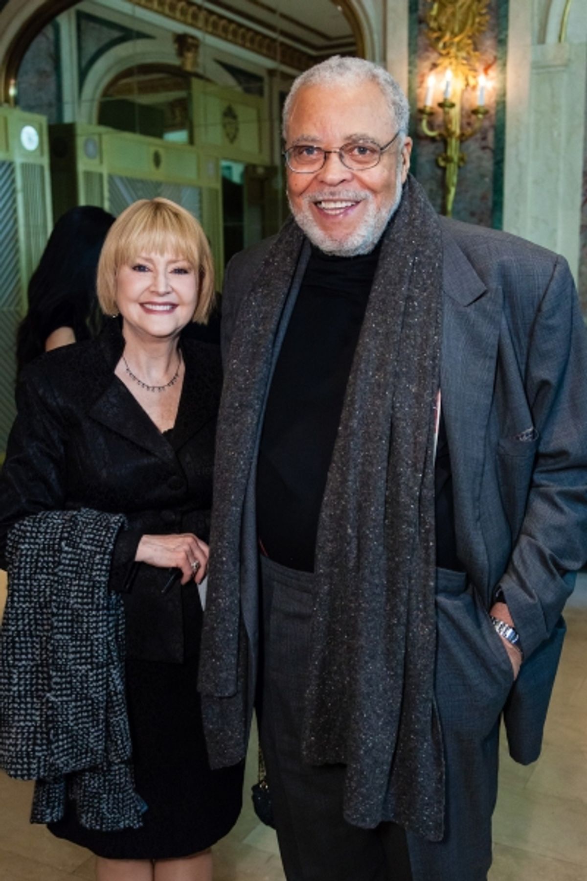 Cecilia Hart and James Earl Jones  at 