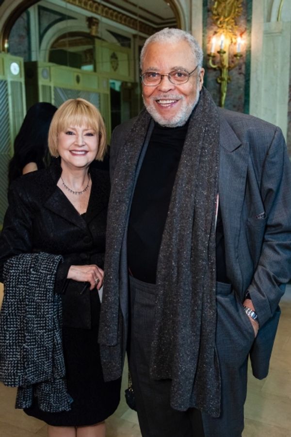 Cecilia Hart and James Earl Jones  Photo