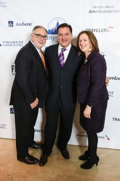 Robert S. Grimes, Citymeals Board Vice President; Rich Krawiec, Citymeals-on-Wheels B Photo