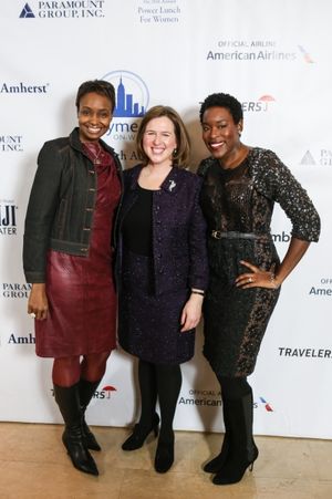 Aliyyah Baylor, Citymeals-on-Wheels Board Member; Beth Shapiro, Executive Director of Photo