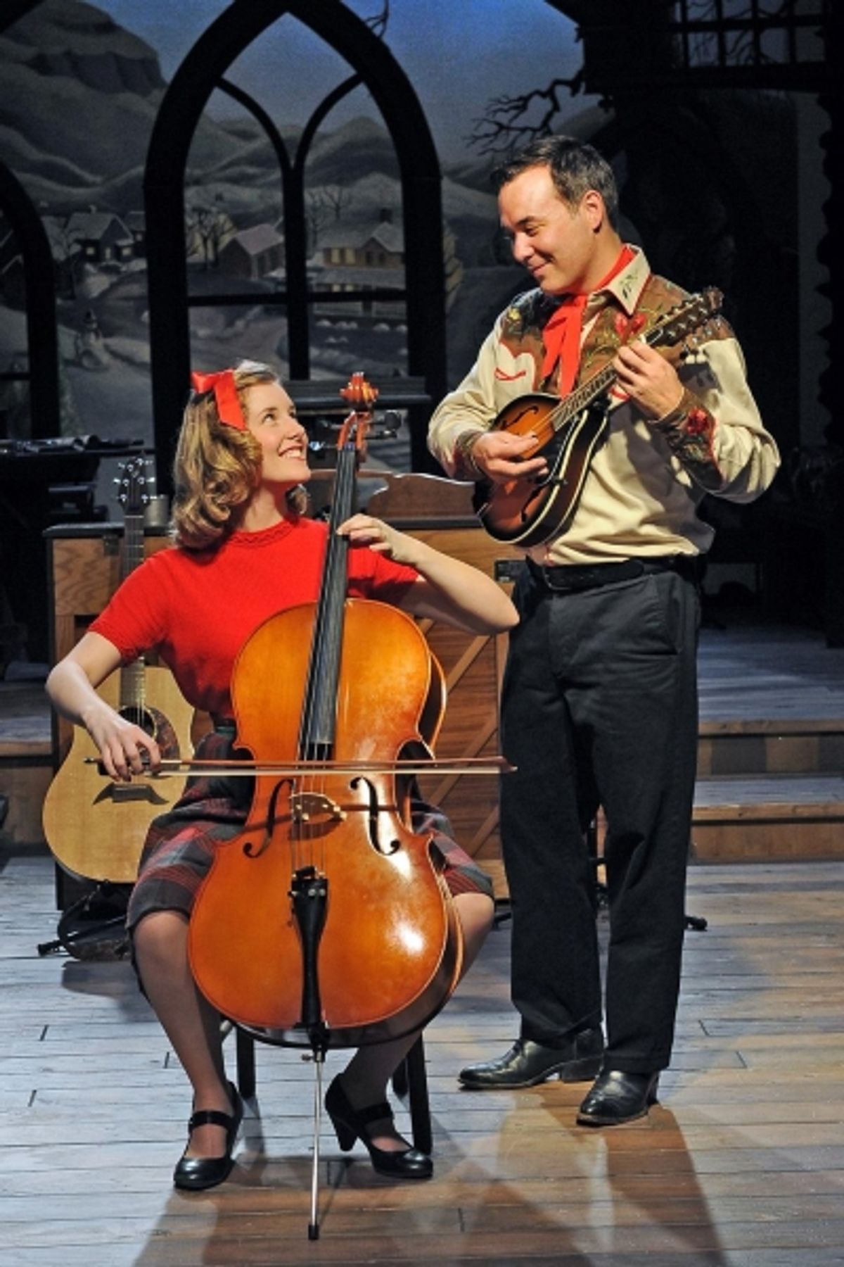 Noel Pederson and Nathan Yates Douglass at 