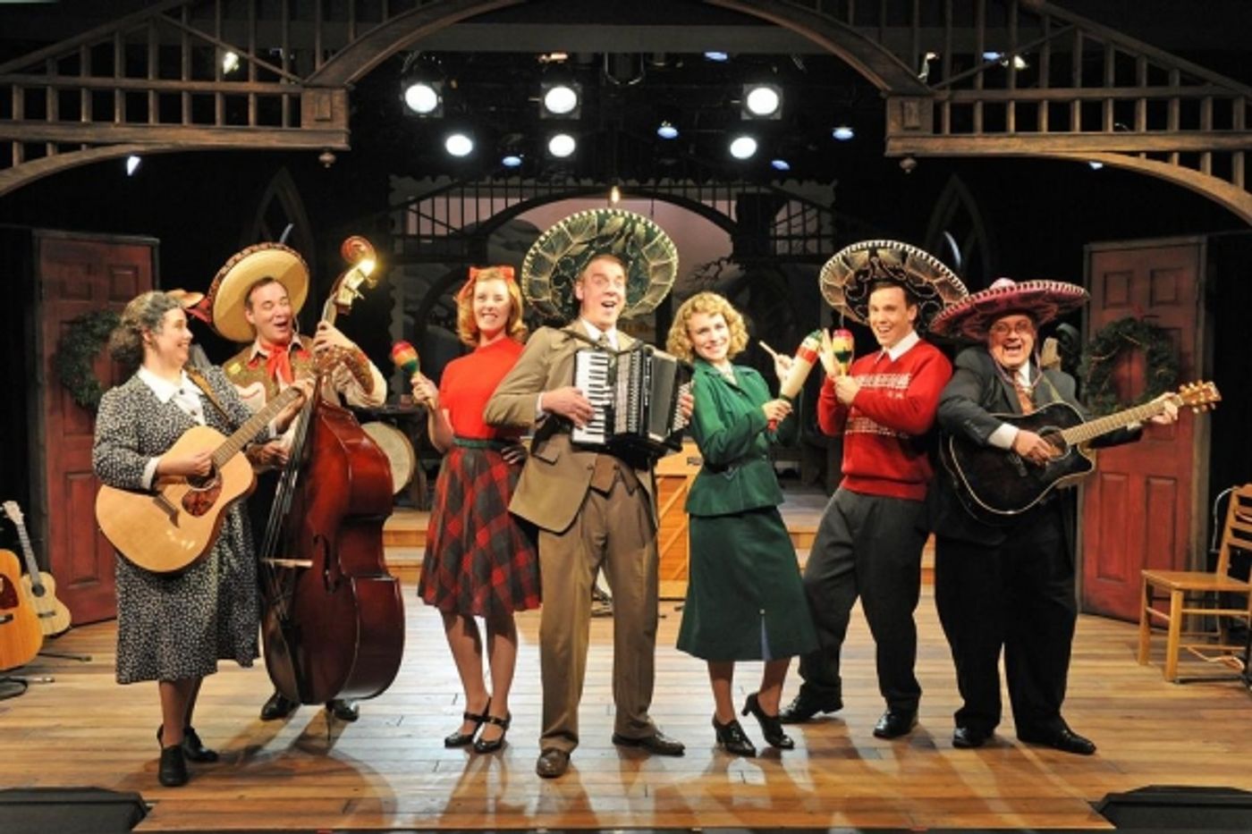 Photo Flash: First Look at Sierra Rep's SANDERS FAMILY CHRISTMAS  Image