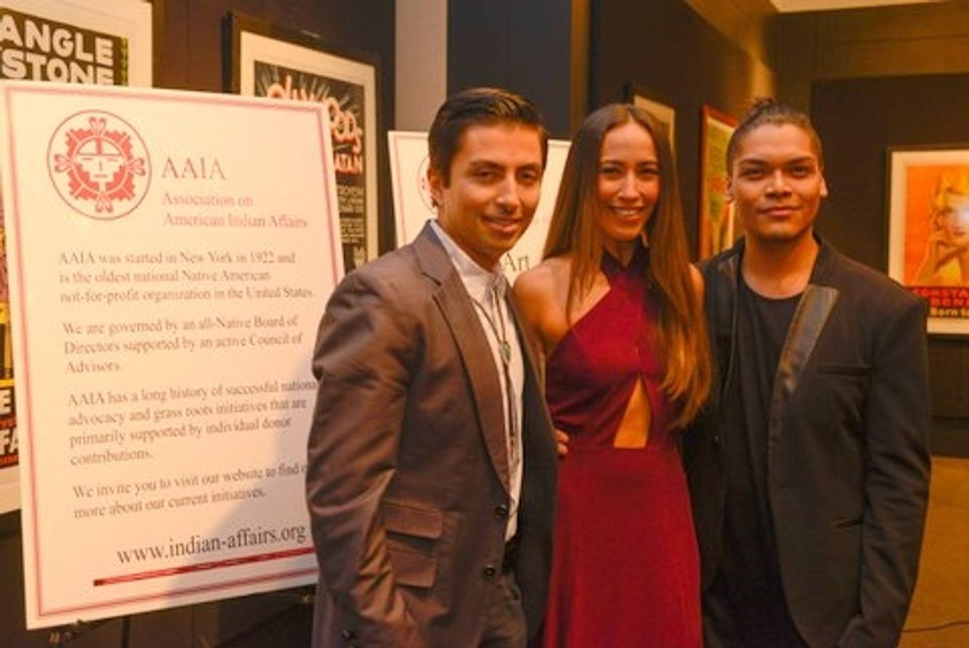 Photo Flash: Shaun Taylor-Corbett Honored by Association on American Indian Affairs  Image