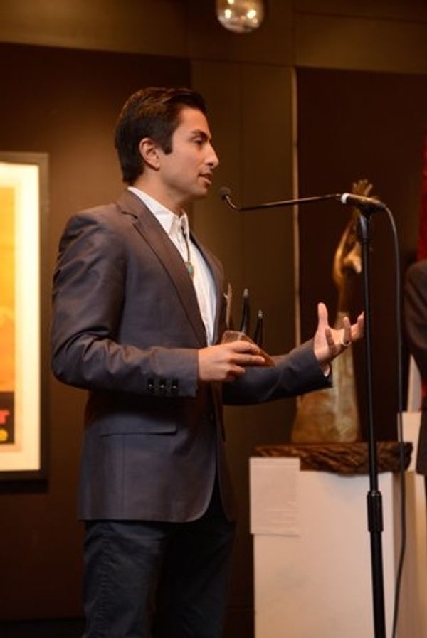 Spencer Battiest, Marissa Quinn and Shaun Taylor- Corbett
perform a song from Taylor Photo