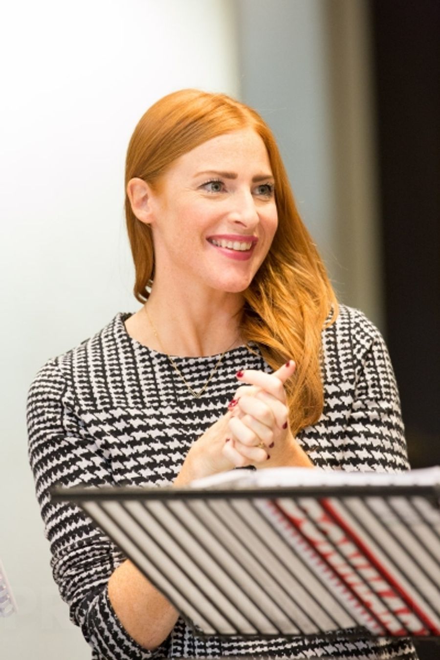 Photo Coverage: Barks, Mutu and Polycarpou In Rehearsal For CITY OF ANGELS! Image