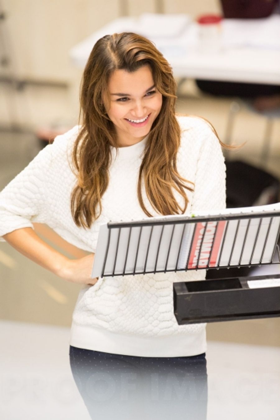 Photo Coverage: Barks, Mutu and Polycarpou In Rehearsal For CITY OF ANGELS! Image