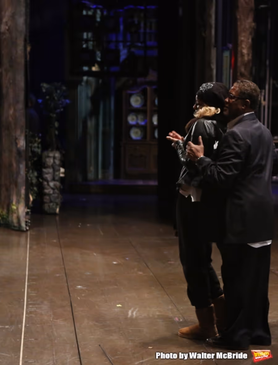 Photo Coverage: Backstage at CINDERELLA with Nene Leakes Before Her First Broadway Bow! Image