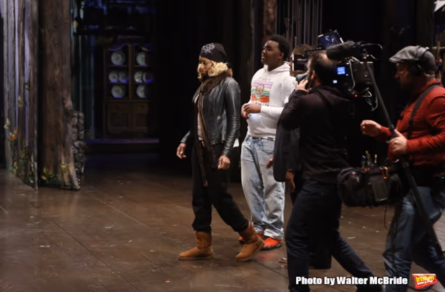 Photo Coverage: Backstage at CINDERELLA with Nene Leakes Before Her First Broadway Bow! Image