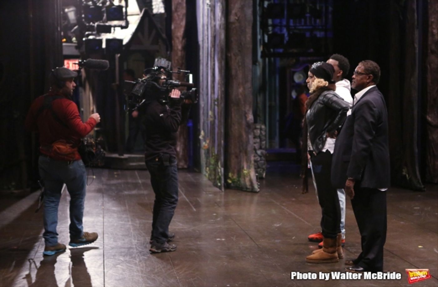Photo Coverage: Backstage at CINDERELLA with Nene Leakes Before Her First Broadway Bow!  Image