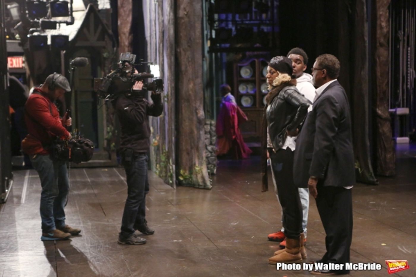 Photo Coverage: Backstage at CINDERELLA with Nene Leakes Before Her First Broadway Bow!  Image
