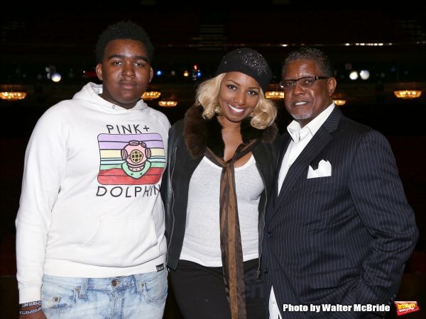 NeNe Leakes with son Brentt Leakes and husband Gregg Leakes  Photo