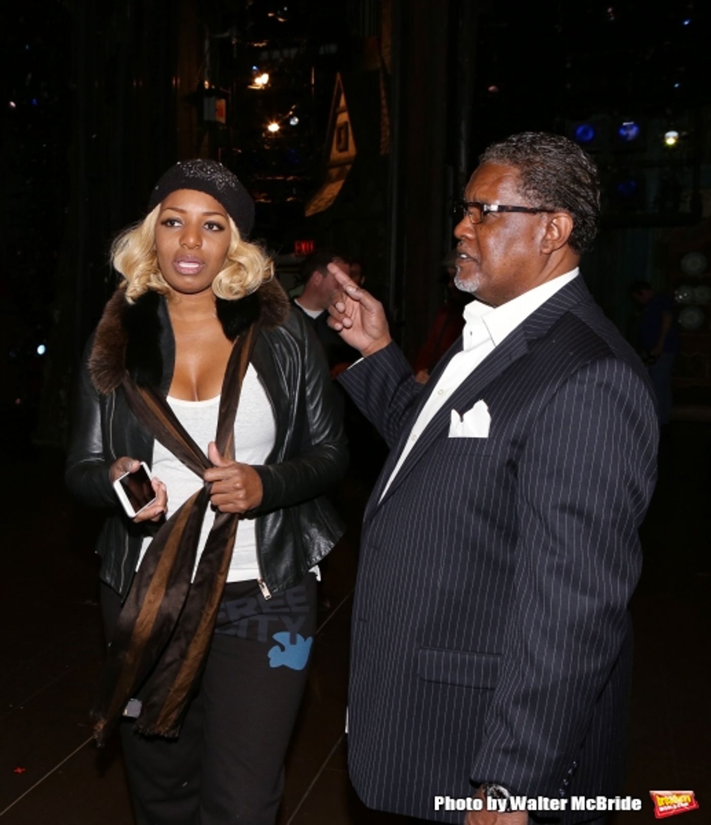 Photo Coverage: Backstage at CINDERELLA with Nene Leakes Before Her First Broadway Bow!  Image