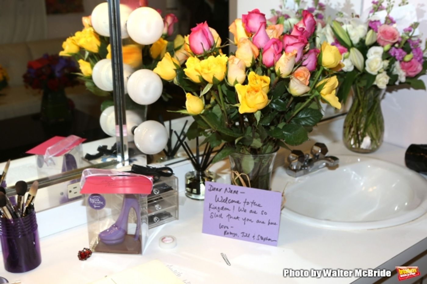 Photo Coverage: Backstage at CINDERELLA with Nene Leakes Before Her First Broadway Bow!  Image