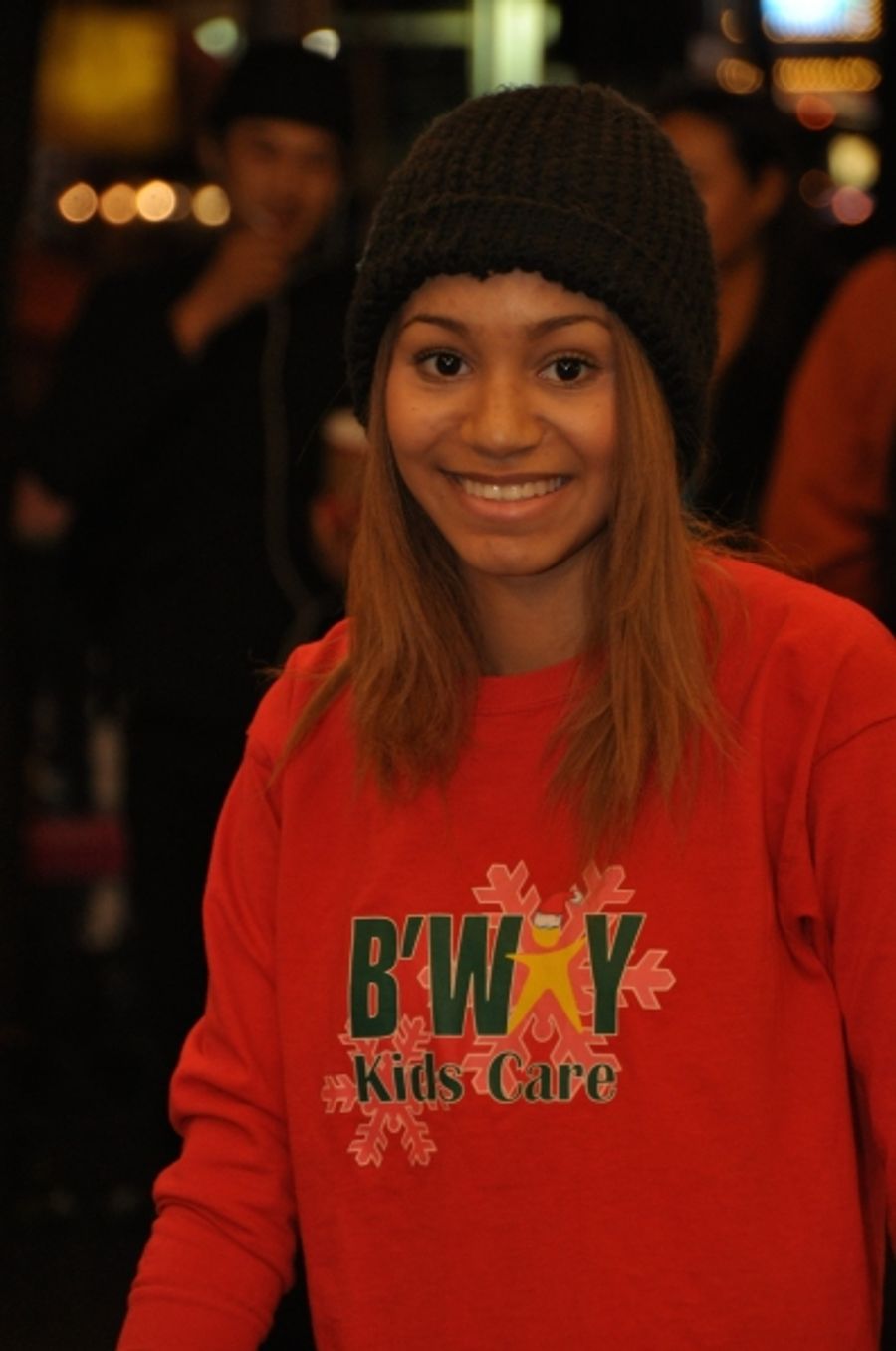 Photo Coverage: KINKY BOOTS Performers Join Broadway Kids Coat Drive Image