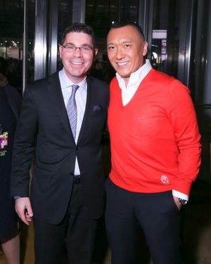 Tony Spring, Joe Zee @ BroadwayWorld Tony Spring, Joe Zee Photo