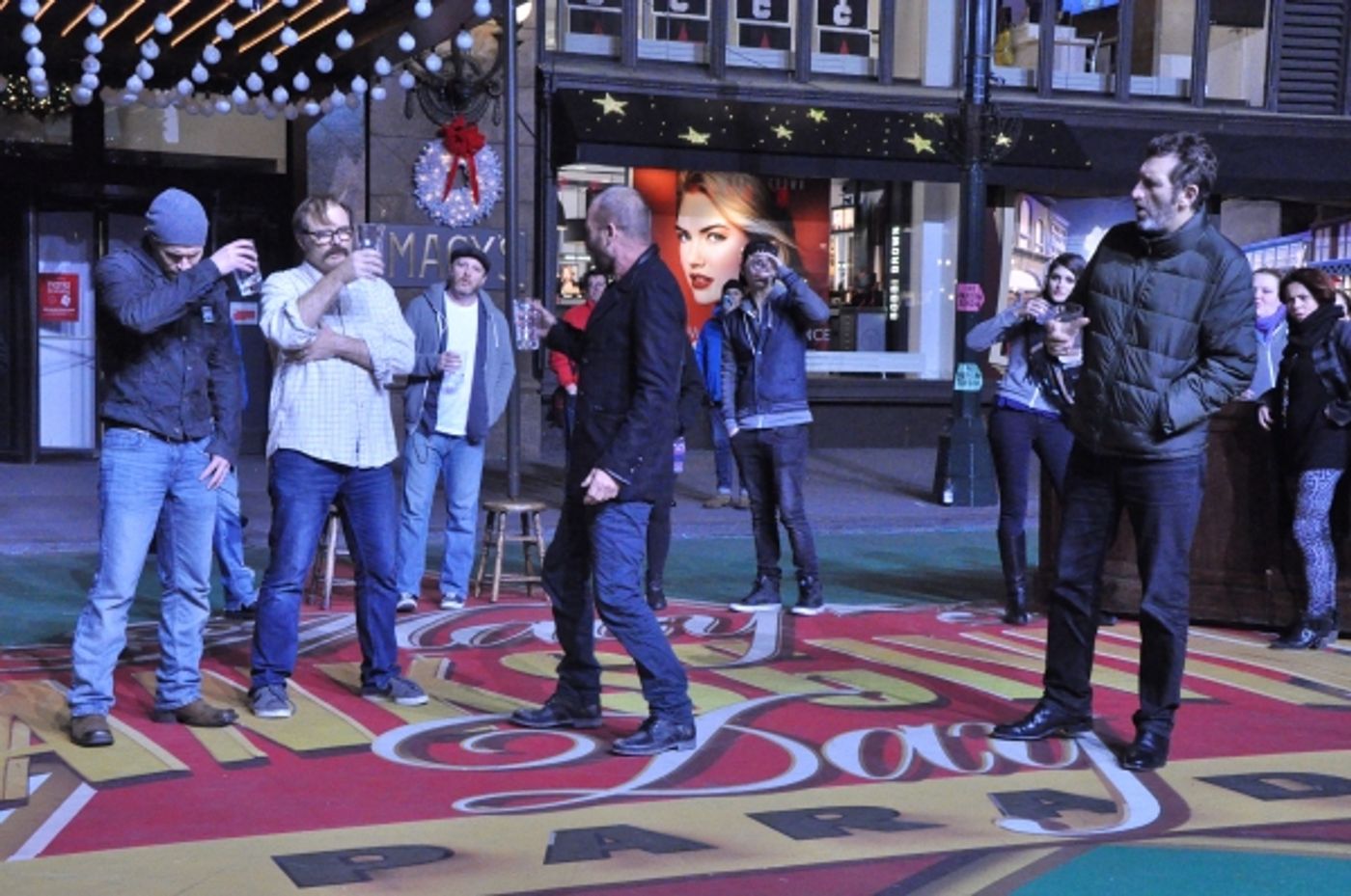 Photo Coverage: Inside Rehearsal for Macy's 88th Annual Thanksgiving Day Parade with Quvenzhane Wallis, the Cast of NBC's PETER PAN & More  Image