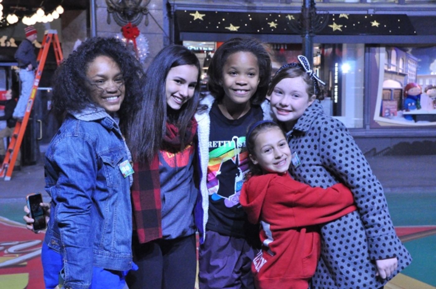 Photo Coverage: Inside Rehearsal for Macy's 88th Annual Thanksgiving Day Parade with Quvenzhane Wallis, the Cast of NBC's PETER PAN & More  Image