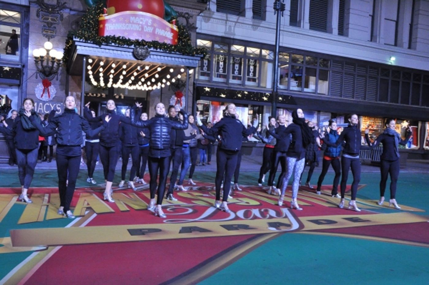 Photo Coverage: Inside Rehearsal for Macy's 88th Annual Thanksgiving Day Parade with Quvenzhane Wallis, the Cast of NBC's PETER PAN & More  Image
