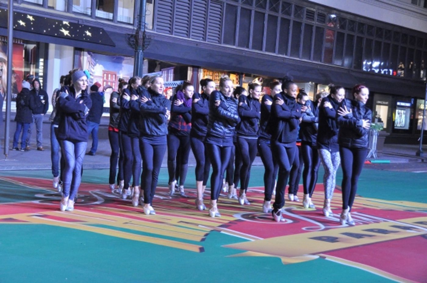 Photo Coverage: Inside Rehearsal for Macy's 88th Annual Thanksgiving Day Parade with Quvenzhane Wallis, the Cast of NBC's PETER PAN & More  Image