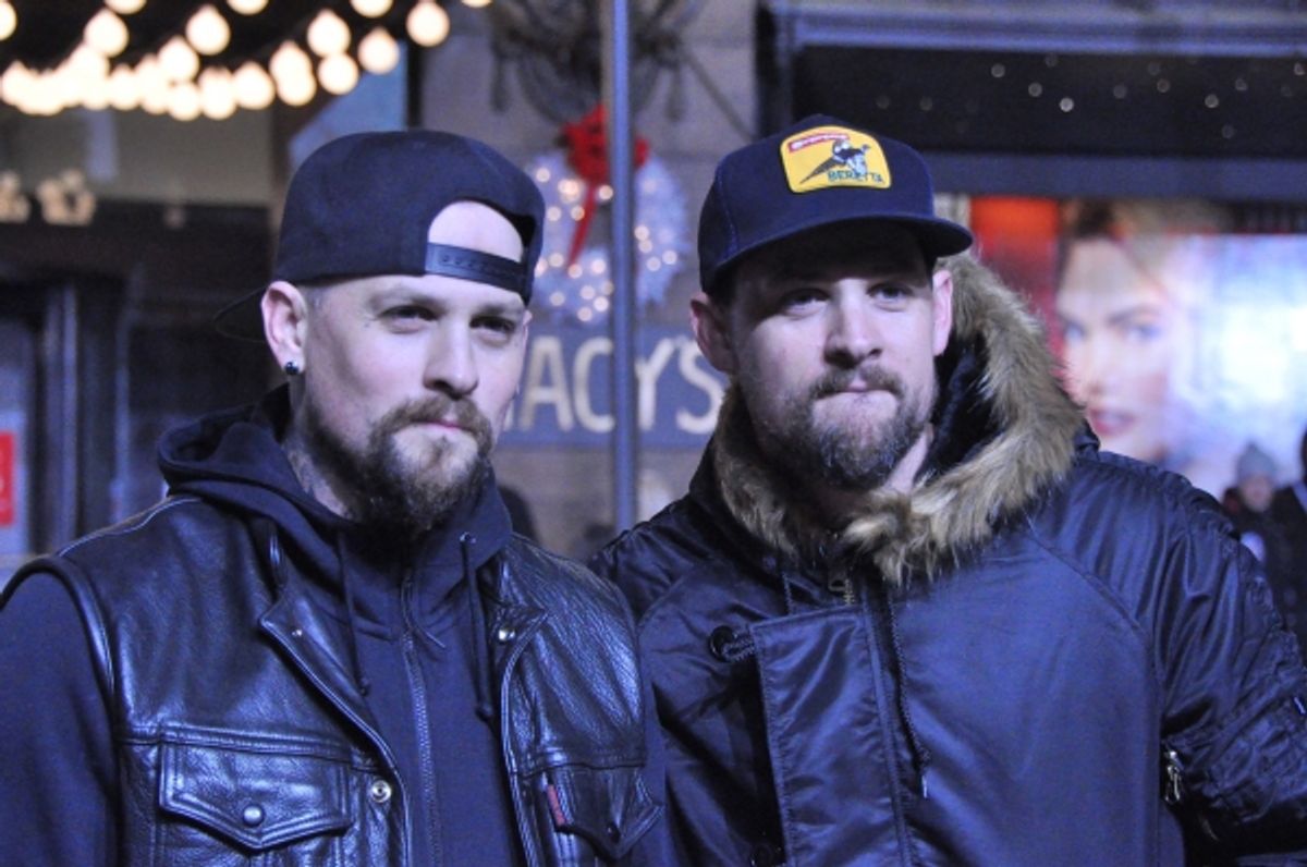 Benji Madden and Joel Madden at 