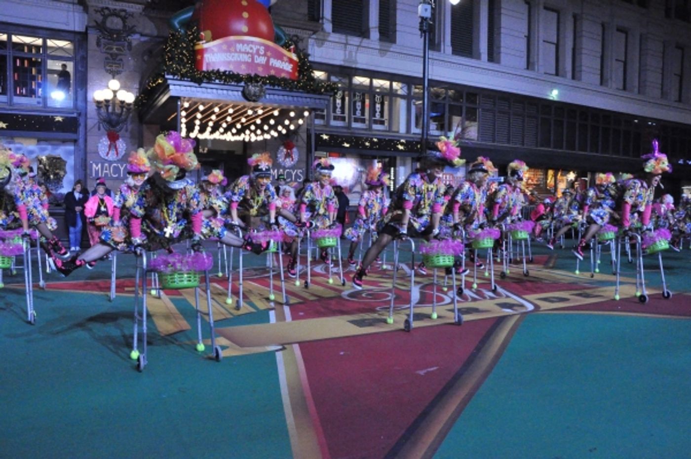 Photo Coverage: Inside Rehearsal for Macy's 88th Annual Thanksgiving Day Parade with Quvenzhane Wallis, the Cast of NBC's PETER PAN & More  Image