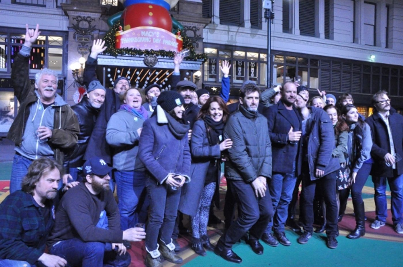 Photo Coverage: Inside Rehearsal for Macy's 88th Annual Thanksgiving Day Parade with Quvenzhane Wallis, the Cast of NBC's PETER PAN & More  Image