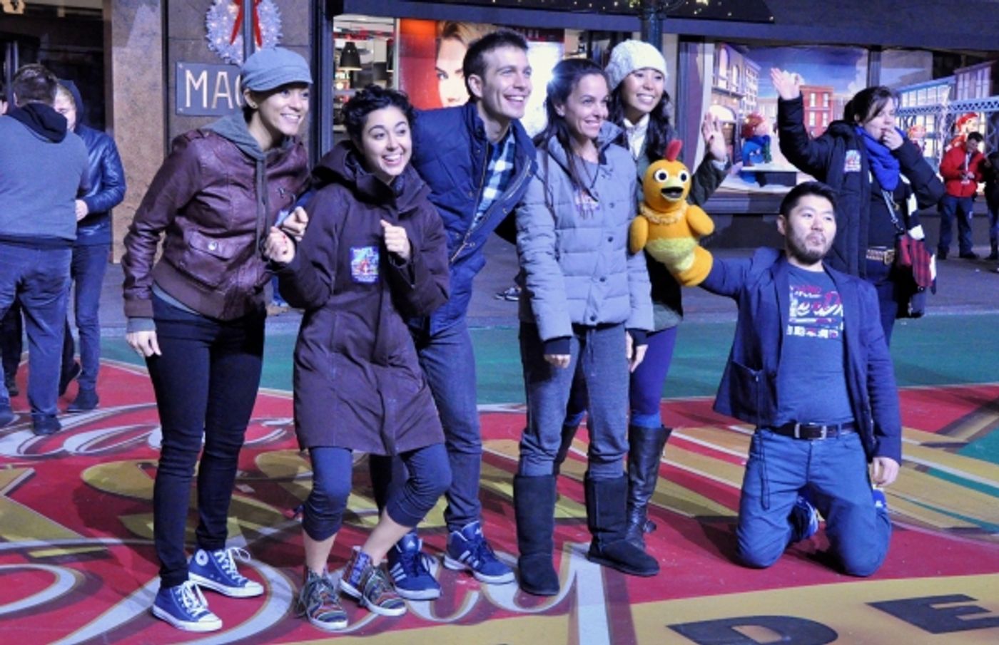 Photo Coverage: Inside Rehearsal for Macy's 88th Annual Thanksgiving Day Parade with Quvenzhane Wallis, the Cast of NBC's PETER PAN & More  Image