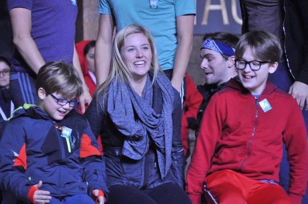 The Darling Children from Peter Pan Live-Taylor Louderman, Jake Lucas and John Allyn Photo