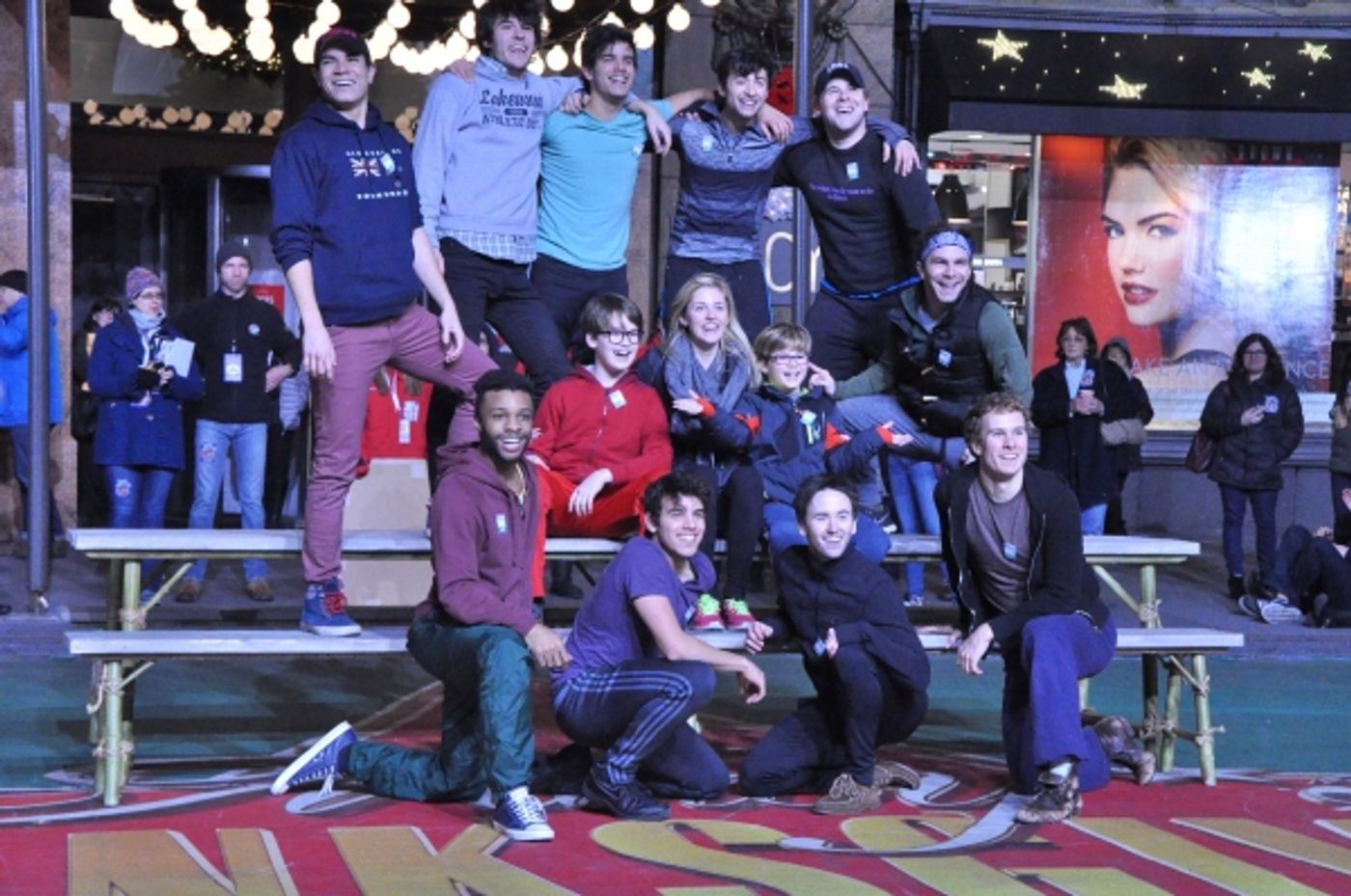 Photo Coverage: Inside Rehearsal for Macy's 88th Annual Thanksgiving Day Parade with Quvenzhane Wallis, the Cast of NBC's PETER PAN & More  Image