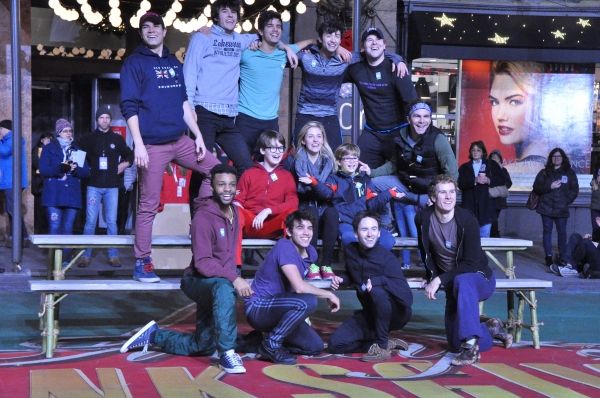 Taylor Louderman, Jake Lucas, John Allyn and The Lost Boys from Peter Pan Live Photo
