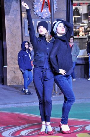 Emily Padgett and Erin Davie Photo