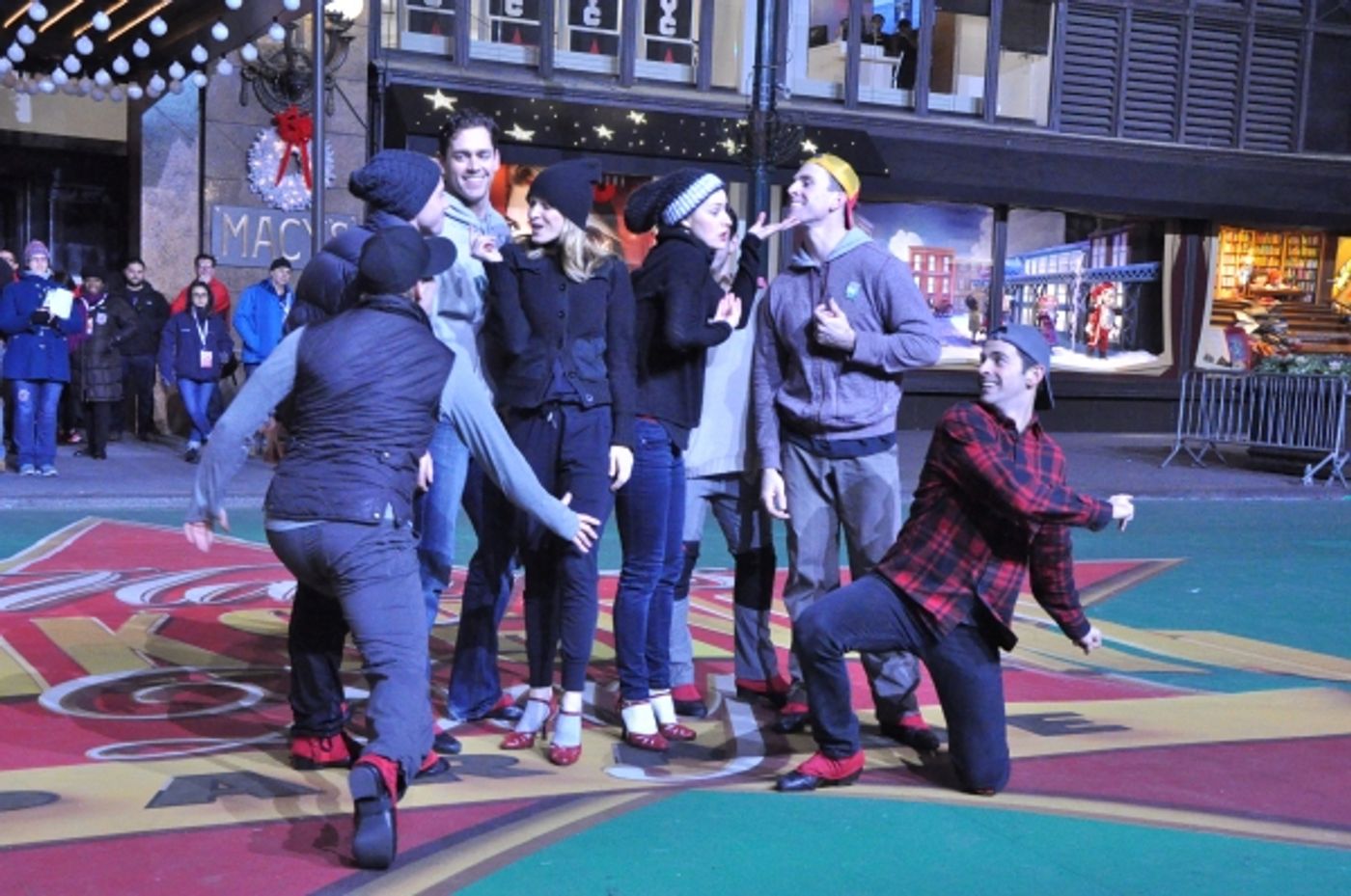 Photo Coverage: Inside Rehearsal for Macy's 88th Annual Thanksgiving Day Parade with Quvenzhane Wallis, the Cast of NBC's PETER PAN & More  Image