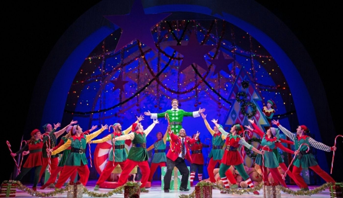 Photo Flash: First Look at James Moye, Kate Fahrner, Heidi Blickenstaff and More in Paper Mill's ELF  Image