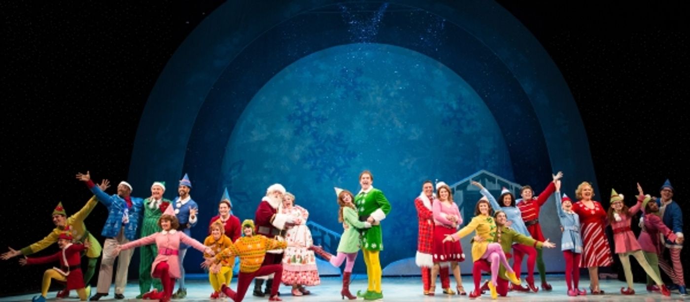 Photo Flash: First Look at James Moye, Kate Fahrner, Heidi Blickenstaff and More in Paper Mill's ELF  Image