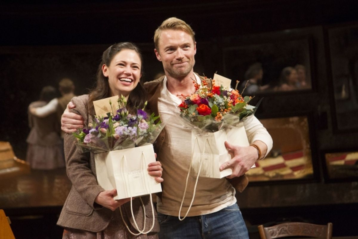 Jill Winternitz (Girl) and Ronan Keating (Guy)  at 