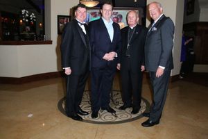 Nick Jordan, president of Wells of Life, tenor Anthony Kearns, Bishop Tod Brown (reti Photo