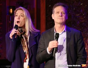 Martin Moran with guest artist Marin Mazzie @ BroadwayWorld Martin Moran with guest artist Marin Mazzie Photo