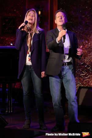 Martin Moran with guest artist Marin Mazzie @ BroadwayWorld Martin Moran with guest artist Marin Mazzie Photo