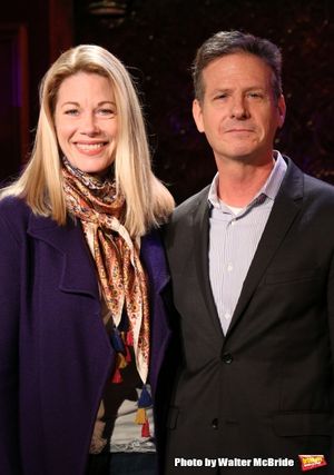 Martin Moran with guest artist Marin Mazzie @ BroadwayWorld Martin Moran with guest artist Marin Mazzie Photo