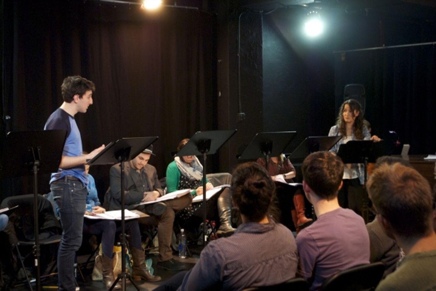 Photo Flash: Ben Fankhauser, Michael Mendez, and More in MILES AND ME Lab Photo Flash: Ben Fankhauser, Michael Mendez, and More in MILES AND ME Lab Image