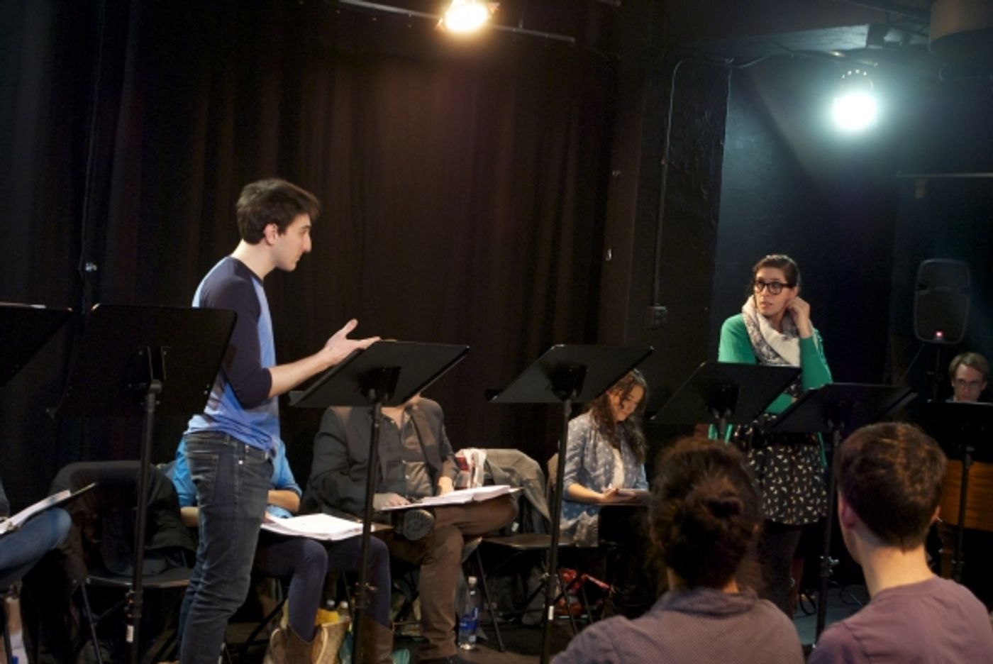 Photo Flash: Ben Fankhauser, Michael Mendez, and More in MILES AND ME Lab Photo Flash: Ben Fankhauser, Michael Mendez, and More in MILES AND ME Lab Image