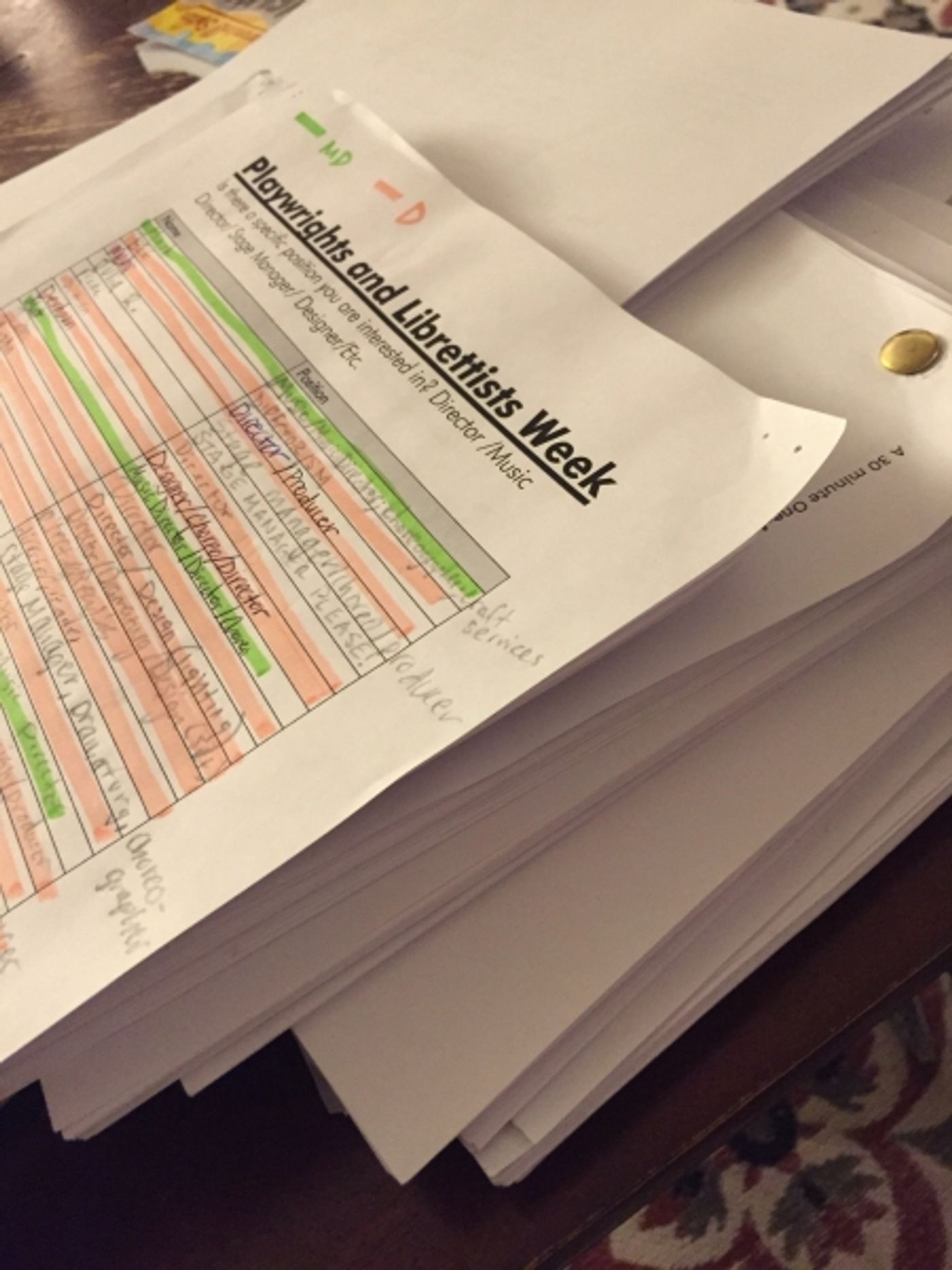 BWW Exclusive: Behind the Scenes at NTI - Playwrights and Librettists Week Image