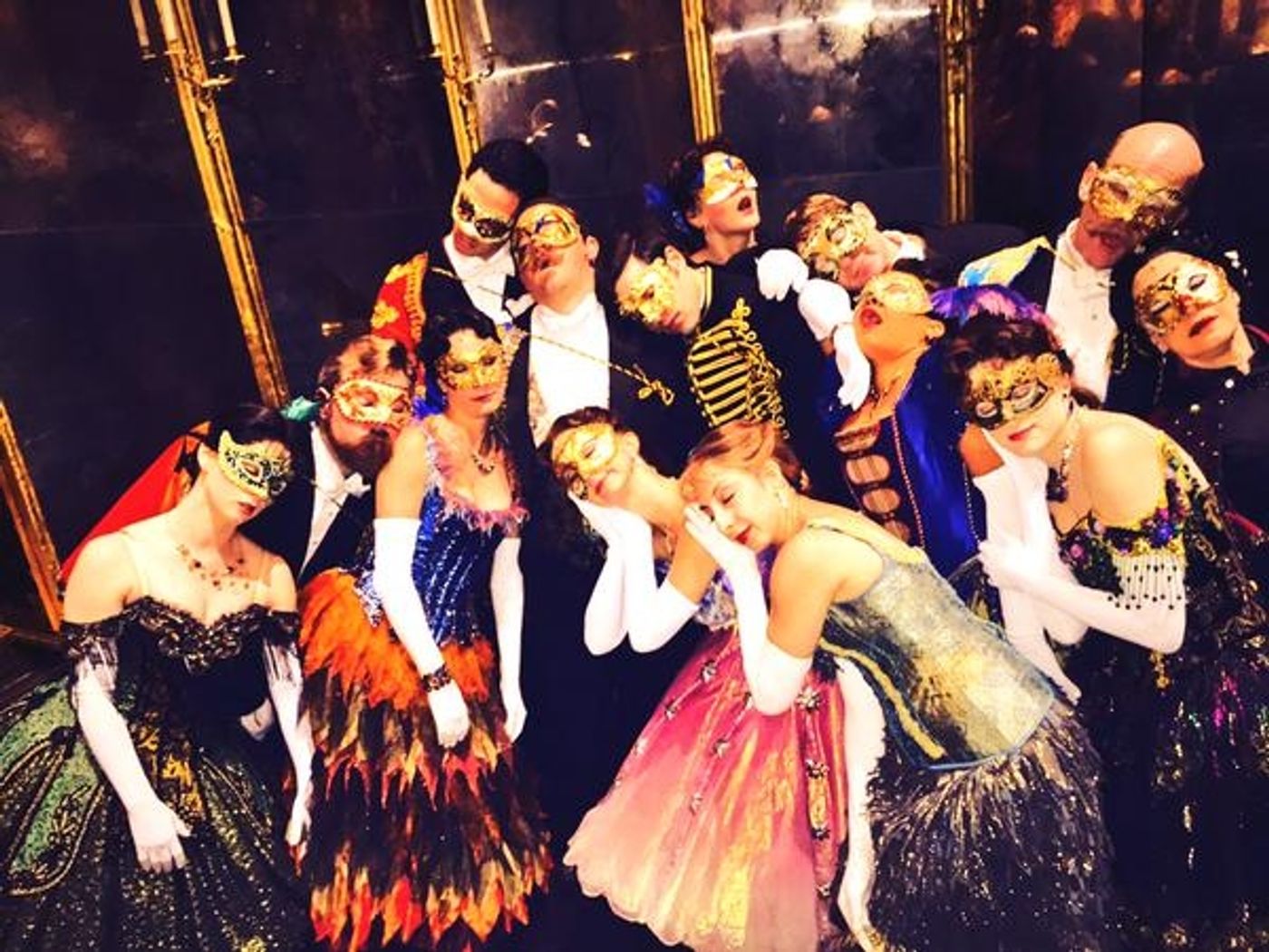 Photo Flash: Saturday Intermission Pics - November 29 - BILLY ELLIOT, THE PHANTOM OF THE OPERA, and More Celebrate Thanksgiving!  Image