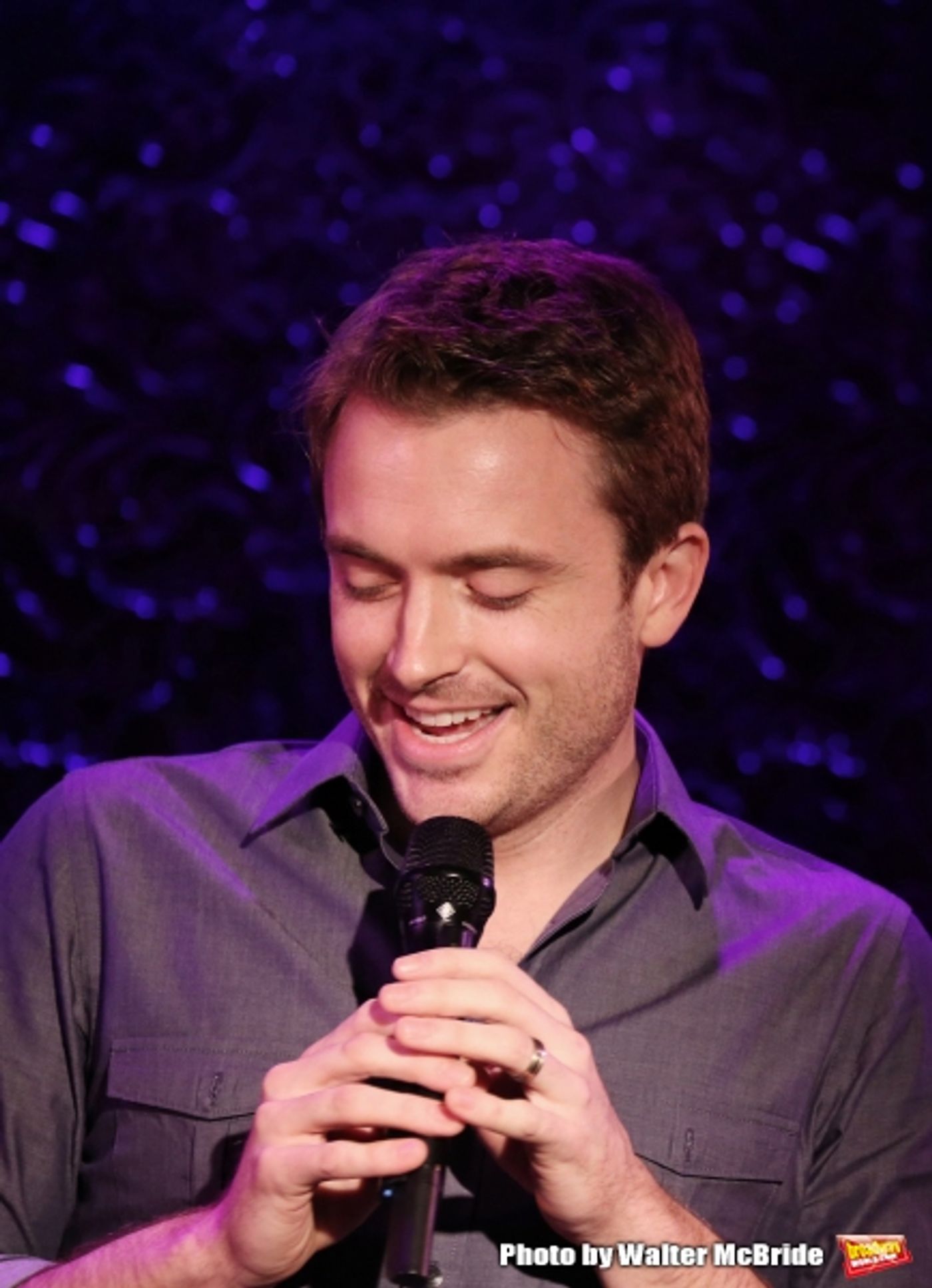 Photo Coverage: James Snyder Previews A FIRST NEW YORK HOLIDAY ROAD WITH FRIENDS at 54 Below  Image