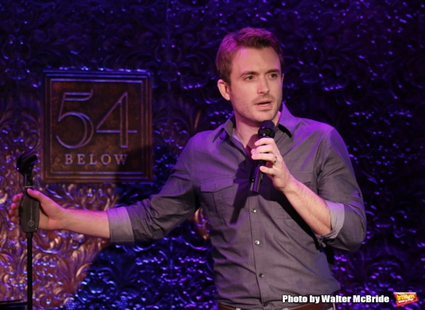 Photo Coverage: James Snyder Previews A FIRST NEW YORK HOLIDAY ROAD WITH FRIENDS at 54 Below  Image