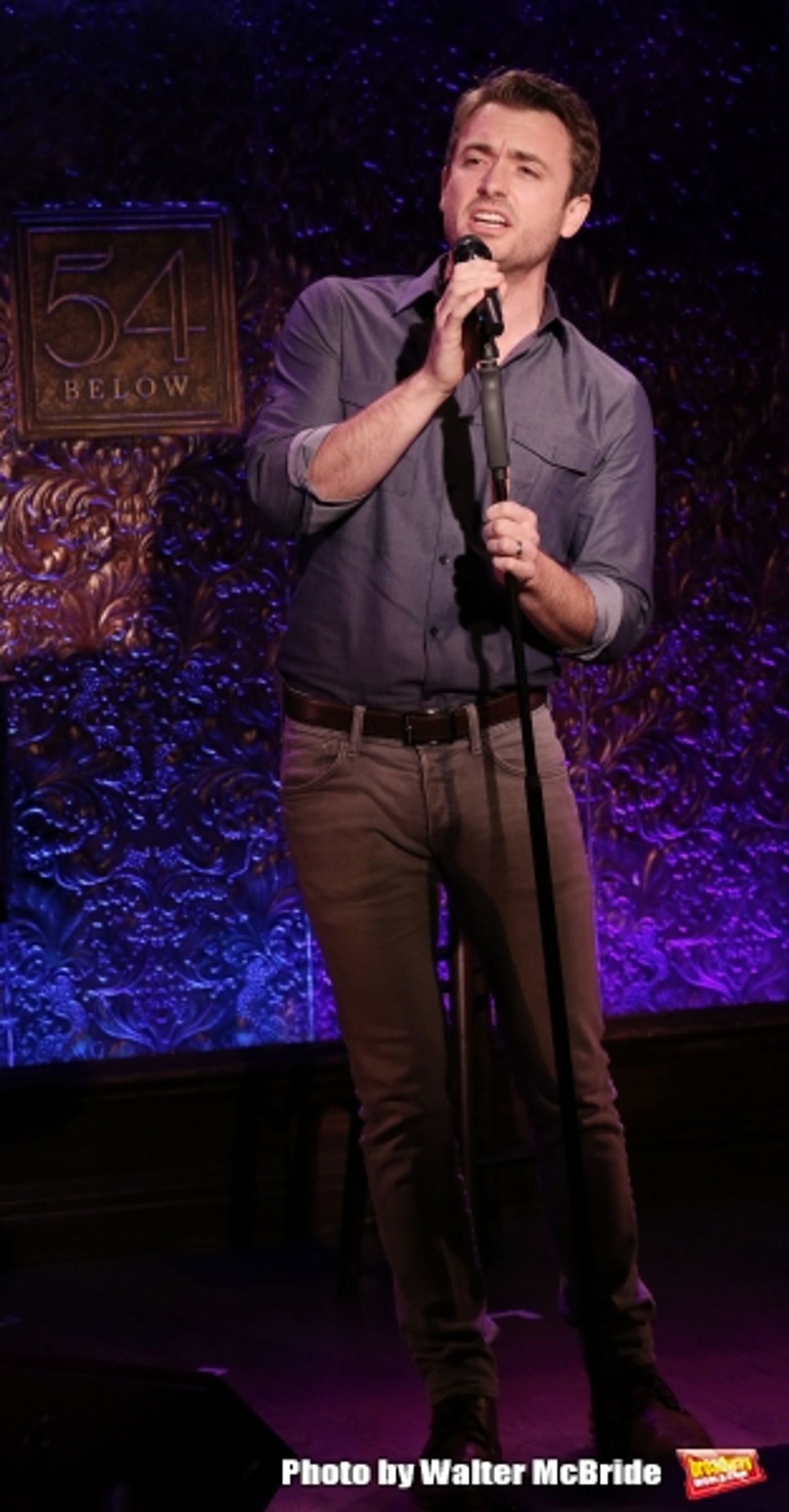 Photo Coverage: James Snyder Previews A FIRST NEW YORK HOLIDAY ROAD WITH FRIENDS at 54 Below  Image