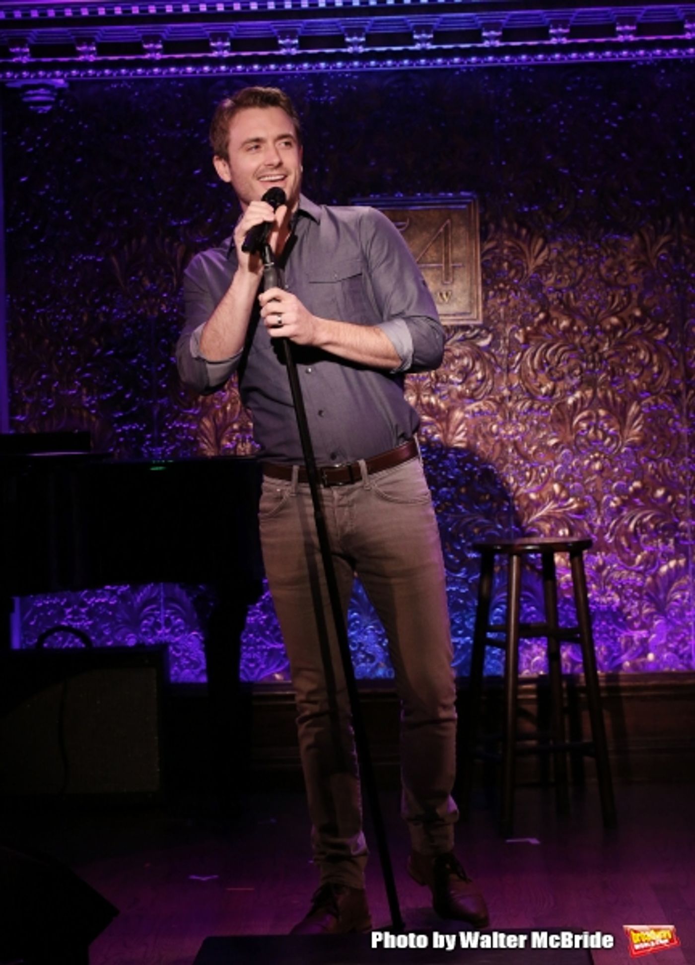 Photo Coverage: James Snyder Previews A FIRST NEW YORK HOLIDAY ROAD WITH FRIENDS at 54 Below  Image